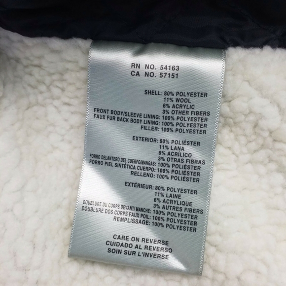 Levi's Red Blue Plaid Full Zip Long Sleeve Wool Blend Shacket Womens Plus 4X NWT - Picture 9 of 16